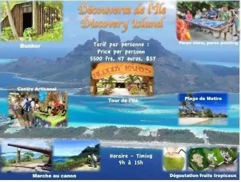 Bora Camping Motu Hotel Bora Bora Campsite